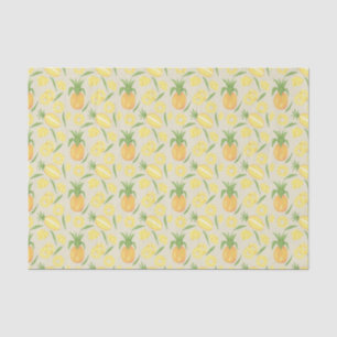 Fruit Basket Pattern Collection - Pineapples Tissue Paper
