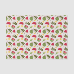 Fruit Basket Pattern Collection - Watermelon Tissue Paper