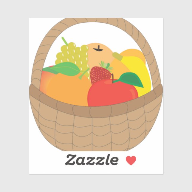 Fruit Basket Sticker (Sheet)