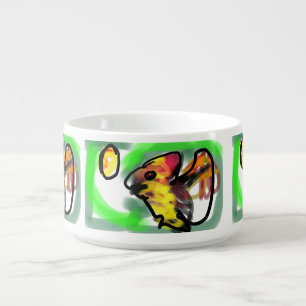 Fruit bat art bowl
