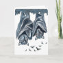 Fruit Bat Artwork Blank Greeting Card