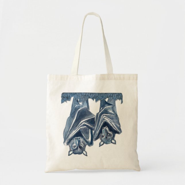 Fruit Bat Artwork Tote Bag (Front)