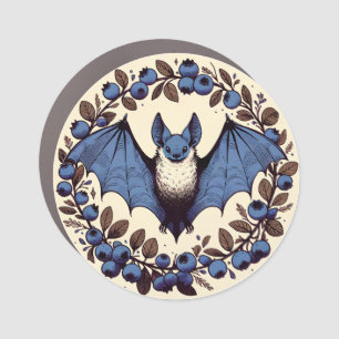 Fruit Bat Cutie Pie Fruity Bats Car Magnet