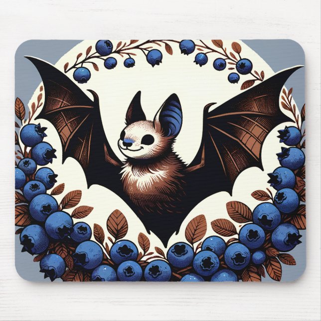 Fruit Bat Cutie Pie Fruity Bats                    Mouse Pad (Front)
