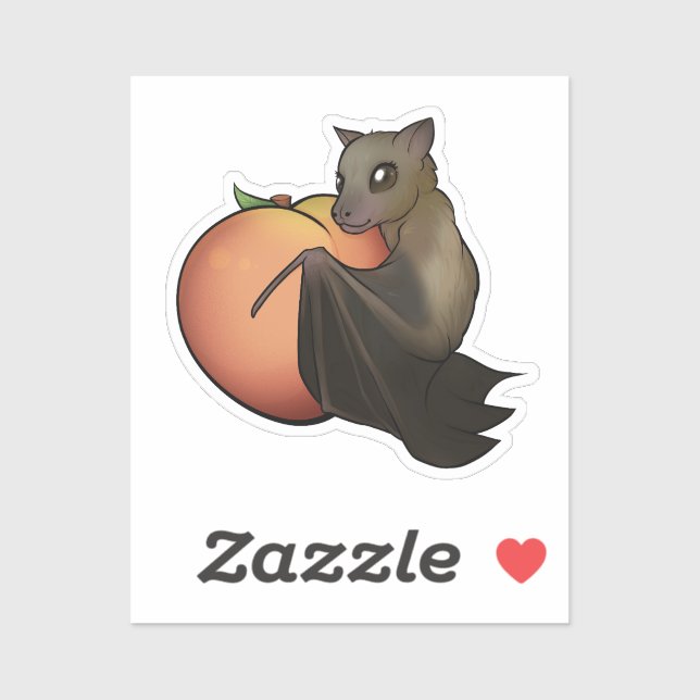 Fruit Bat Sticker (Sheet)