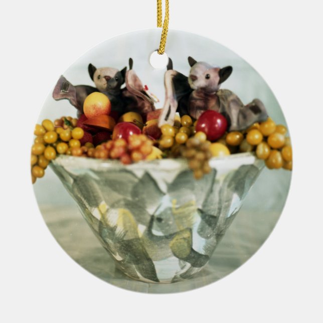 fruit bats ornament (Front)
