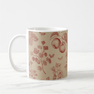 Fruit,  berry and flowers. Autumn seamless pattern Coffee Mug
