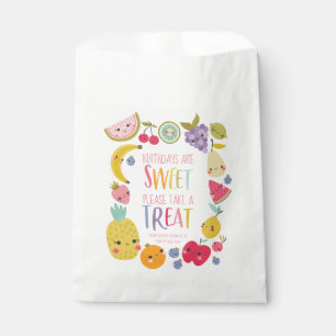 Fruit Birthdays Are Sweet Favor Bag