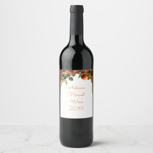 Fruit Border Wine Labels