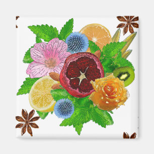 Fruit bouquet. magnet