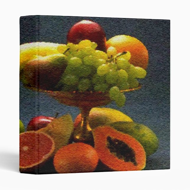 Fruit Bowl Avery Binder (Front/Spine)