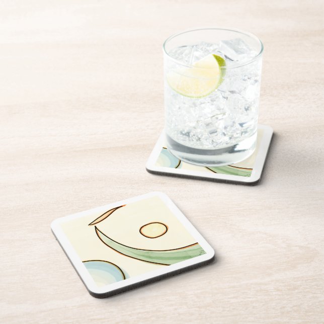 Fruit Bowl Beverage Coaster (Right Side)