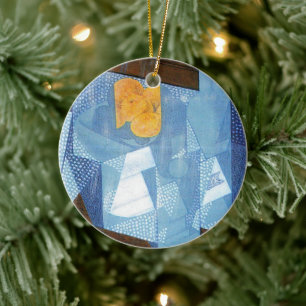 Fruit Bowl by Juan Gris, Vintage Cubism Still Life Ceramic Ornament