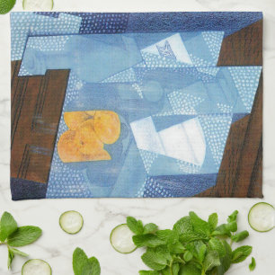 Fruit Bowl by Juan Gris, Vintage Cubism Still Life Kitchen Towel