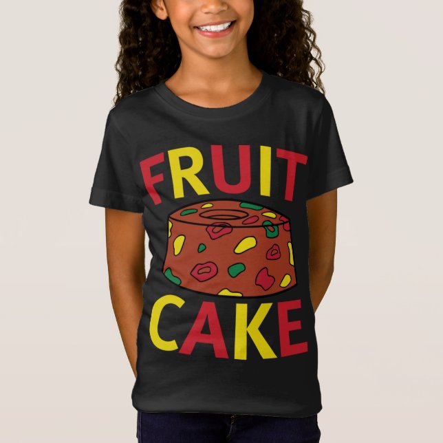 Fruit Cake Funny Christmas T-Shirt (Front)