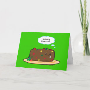Fruit Cake Holiday Card