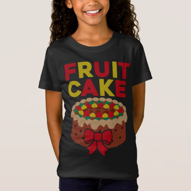 Fruit Cake Ugly Christmas Sweater Style (Front)