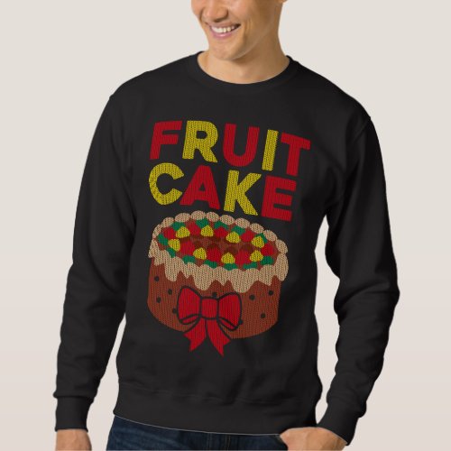 Fruit Cake Ugly Christmas Sweater Style