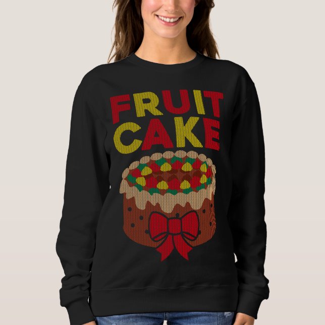 Fruit Cake Ugly Christmas Sweater Style (Front)
