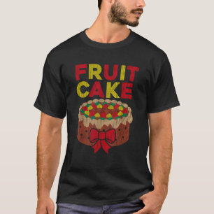 Fruit Cake Ugly Christmas Sweater Style T Shirt