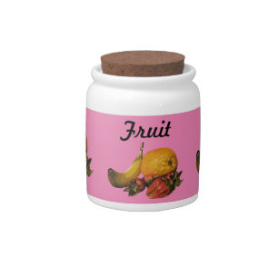 Fruit Candy Jar