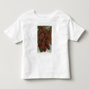 Fruit Chromo Lithograph of LoganberriesState Toddler T-shirt