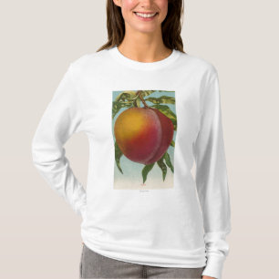 Fruit Chromo Lithograph of PeachFruitState T-Shirt