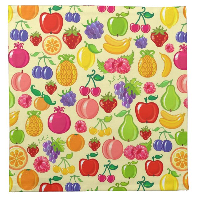 Fruit Cloth Napkin (Front)