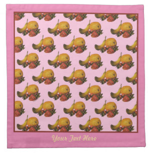 Fruit Cloth Napkins