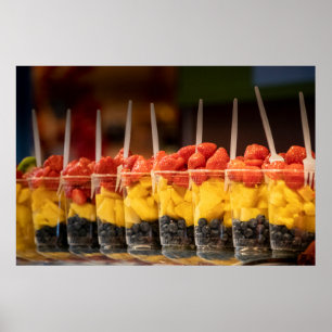 Fruit Cocktails Poster