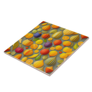 Fruit Design Ceramic Tile