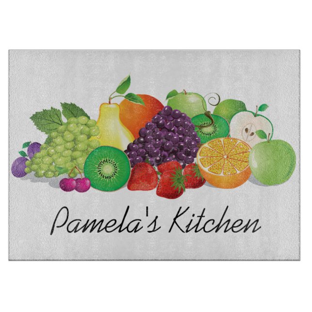 Fruit Design Cutting Board (Front)