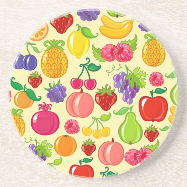 Fruit Drink Coaster (Front)