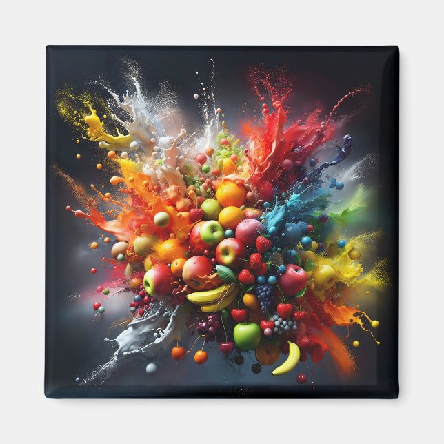 Fruit explosion magnet (Front)