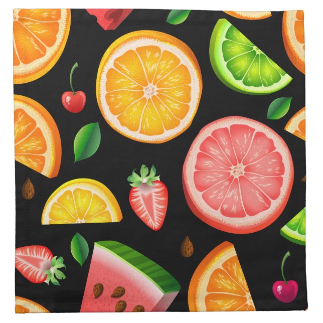 Fruit Fancy Napkin (Front)