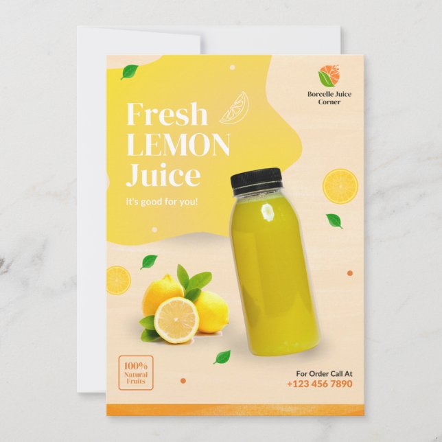 fruit flad card (Front)