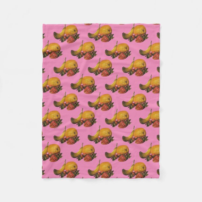 Fruit Fleece Blanket (Front)