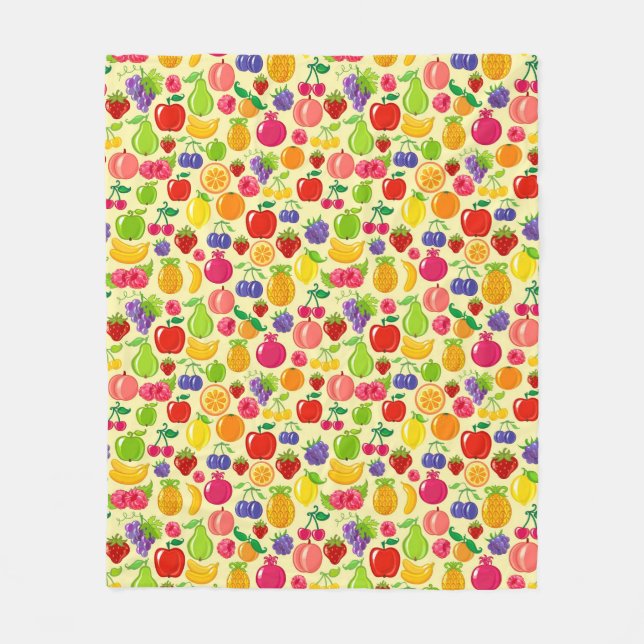 Fruit Fleece Blanket (Front)