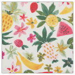 FRUIT FLINGERINGO Cute Bold Tropical Fruit Pattern Fabric