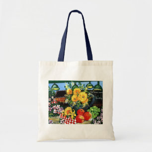 Fruit & Flowers Tote Bag