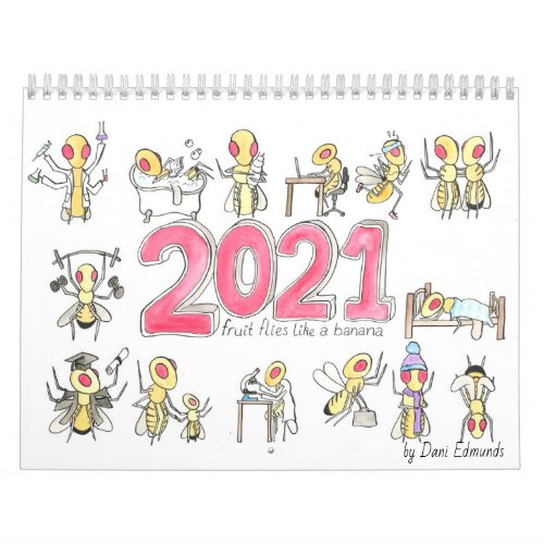 Fruit Fly 2021 Calendar