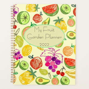 Fruit Garden Spiral Journal Planner