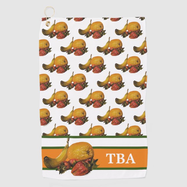 Fruit Golf Towel (Front)