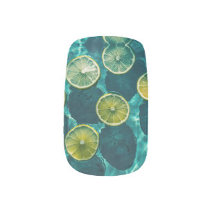 FRUIT IN WATER STYLED BY TRREAL MINX NAIL ART