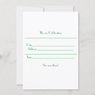 Fruit invitation party