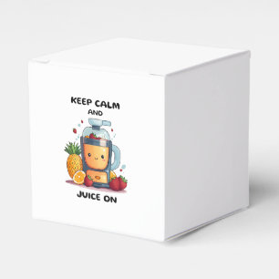 Fruit Juicer Keep Calm And Juice Health Favor Boxes