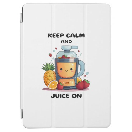 Fruit Juicer Keep Calm And Juice  Health  iPad Air Cover