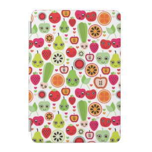 fruit kids illustration apple iPad mini cover