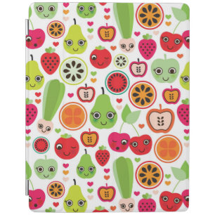 fruit kids illustration apple iPad smart cover