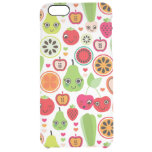 fruit kids illustration apple clear iPhone 6 plus case